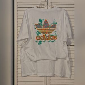 Adidas Original Logo abstract Tee